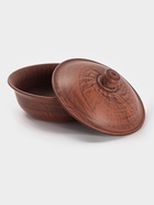 Форма для запекания с крышкой, 550 мл., 16×11 см, красная глина - Фото 2