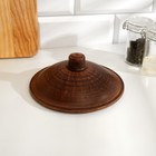 Форма для запекания с крышкой, 550 мл., 16×11 см, красная глина - Фото 11