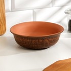 Форма для запекания с крышкой, 550 мл., 16×11 см, красная глина - Фото 8