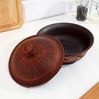 Блюдо для запекания «Ангоб», 550 мл, 11×16 см, красная глина - Фото 7