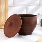 Горшок для запекания «Классика», 600 мл, красная глина - Фото 2