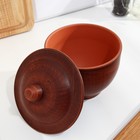 Горшок для запекания «Классика», 600 мл, красная глина - Фото 7