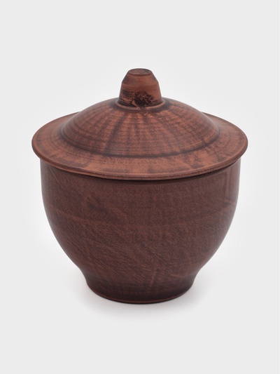 Горшок для запекания «Классика», 600 мл, 13×12 см, красная глина