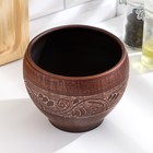 Горшок для жаркого «Ангоб», 700 мл, красная глина - Фото 3