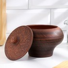 Горшок для жаркого «Классика», 600 мл, 13×14 см, красная глина - Фото 5