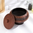 Горшок для жаркого «Колос», 600 мл, красная глина - Фото 2