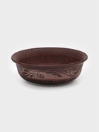 Тарелка глубокая «Ангоб», 550 мл, красная глина 9257911