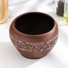 Горшок для жаркого «Ангоб», 700 мл, красная глина - Фото 3