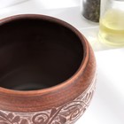 Горшок для жаркого «Ангоб», 700 мл, красная глина - Фото 4