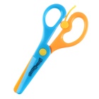 Ножницы детские 13 см, пластиковые двухцветные ручки, Маша и Медведь, МИКС - фото 9588397