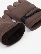 Перчатки женские MINAKU: Hello, winter!, двухслойные, коричневые, размер 24 см - Фото 6