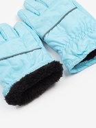 Перчатки женские MINAKU: Hello, winter!, с утеплителем, голубые, размер 24 см 7879794