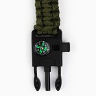 Браслет для выживания «Сильный духом», 26×2.5 см - Фото 5