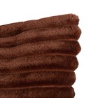 Наволочка декоративная Этель цвет коричневый,40х40 см, велсофт, 100% п/э - Фото 2