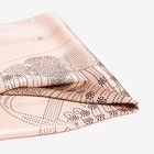 Платок женский MINAKU р-р 70*70 см, цвет розовый - Фото 2