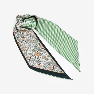 Платок женский MINAKU, размер 14×145 см, зелёный