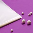 Пакет фасовочный БОПП, прозрачный, 12×18 см, 25 мкм - Фото 3