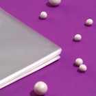 Пакет фасовочный БОПП, прозрачный, 10×20 см, 25 мкм - Фото 3