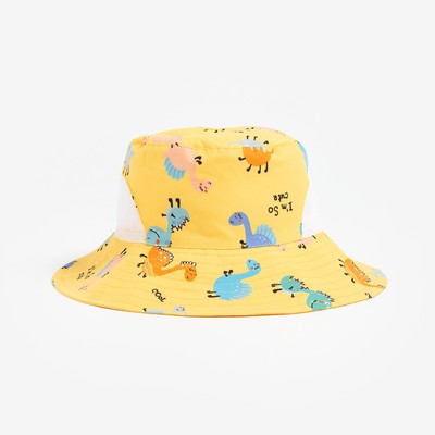 Панама детская MINAKU «Дино», жёлтая, размер 54