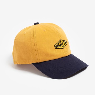 Кепка детская MINAKU: Beachwear, размер 52-54, жёлтый, тёмно-синий