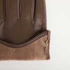 Перчатки женские, безразмерные, без утеплителя, цвет коричневый - фото 24608861