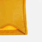 Перчатки женские, безразмерные, без утеплителя, цвет жёлтый - фото 24608865