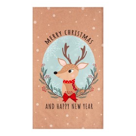 

Полотенце Этель Deer 40х73 см, 100% хлопок, саржа 190 гр/м2