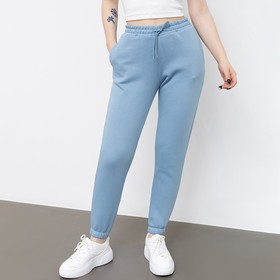 Брюки женские НАЧЁС, цвет джинсовый, размер 50