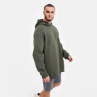 Худи мужское, цвет хаки, размер 50 - фото 26817847