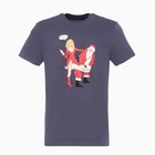 Футболка мужская новогодняя , цвет графит, размер 56 - фото 30313122