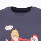 Футболка мужская новогодняя , цвет графит, размер 56 - фото 30313123