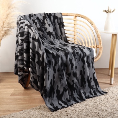 Плед Экономь и Я "Камуфляж (вид 2)" 75*100 см, пл.160 г/м2, 100% п/э