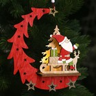 Декор с подсветкой «Дед мороз на санках» 15,5 × 4,5 × 18 см - фото 8790636