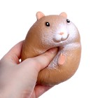 Антистресс игрушка «Хомяк», мялка с пастой, МИКС 7876517