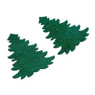 Новогодний декор «Ёлочка», на клеевой основе, набор 2 шт. - Фото 2