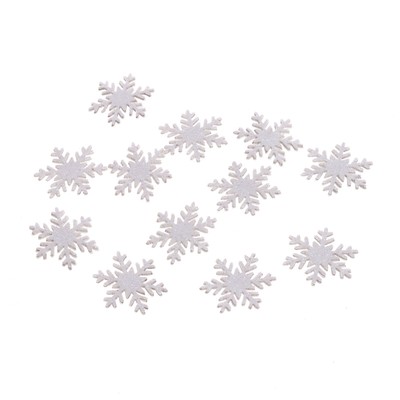 Декор «Новогодние снежинки», на клеевой основе