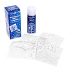 Искусственный снег спрей «Зимняя сказка», с трафаретами, белый - Фото 2