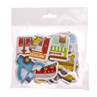 Макси-пазлы «Весёлый транспорт», 40 деталей, в пакете - фото 65992970