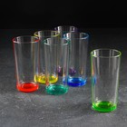Набор стаканов «Микс», стеклянный, 230 мл, 6 шт - Фото 1