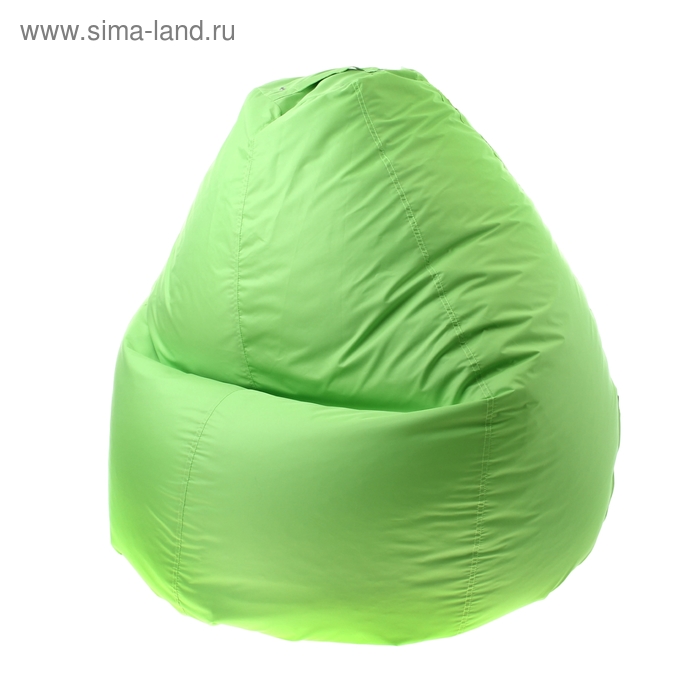 Кресло-мешок универсальный, d90/h120, цвет светло-салатовый - Фото 1