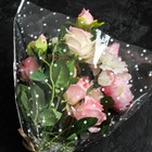 Пакет цветочный Конус, горох, 52/80 - Фото 3