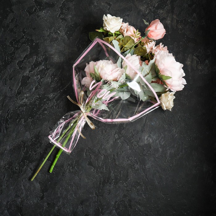 Пакет цветочный Рюмка 35/40 - Фото 1