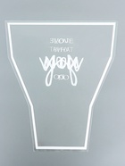 Пакет конус для цветов, «Рюмка», белый 35 х 40 см - Фото 2