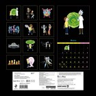 Календарь настенный «Рик и Морти, черная обложка» 2023 год, 30х30 см - Фото 2