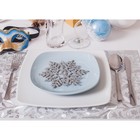 Тарелка керамическая десертная Доляна «Пастель», d=19,5 см, цвет голубой - Фото 3