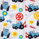 Полотенце детское Синий трактор «Город» 70х146±2 см, 100% хлопок 160 гр/м2 - Фото 2