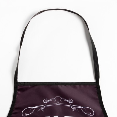 Фартук Chef, черный, 65×80 см, оксфорд 210 г/м²