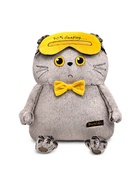 Мягкая игрушка «Кот-подушка в маске для сна», 34 см, МИКС - Фото 2