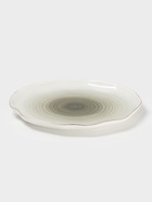 Тарелка обеденная Доляна «Млечный путь», d=25 см, фарфор, серая - Фото 2