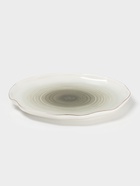 Тарелка обеденная Доляна «Млечный путь», d=25 см, фарфор, серая - Фото 3